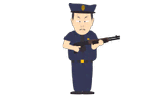 Asian-American Policeman - South Park