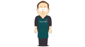 Caine,the Sur la Table store cashier (Margaritaville) - South Park