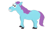 Cartoon Horse (Moss Piglets) - South Park