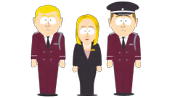 Concierge and Receptionist of Hilton Hotel (Miss Teacher Bangs a Boy) - South Park