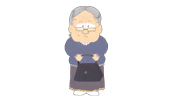 Elderly Grocery Shopper - South Park