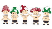 Little Mushroom People - South Park