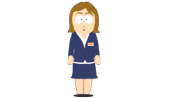 Miss Travis, the FOX Receptionist (Cartoon Wars) - South Park