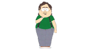Nerdy Fat Magic Watcher - South Park