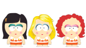 Raisins Girls - South Park