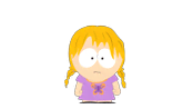 Small Blonde Girl at Airport - South Park