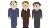 the DOI agents (Jakovasaurs) - South Park