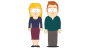 Travis and Wife - South Park
