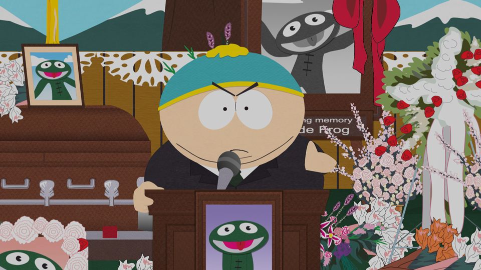 A Funeral For Clyde Frog - Seizoen 15 Aflevering 12 - South Park