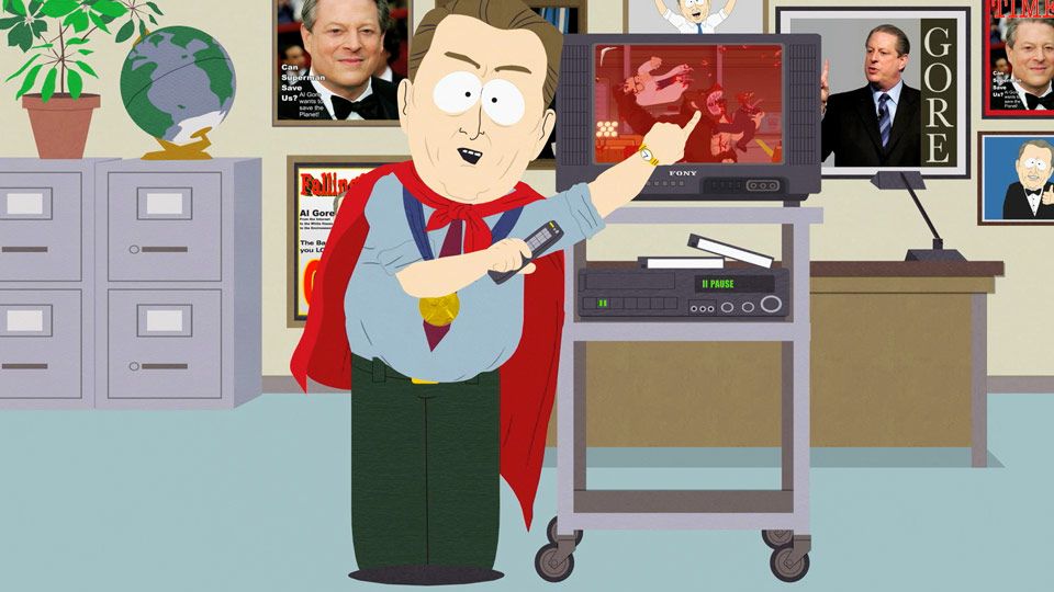 Al Gore Finds Manbearpig - Season 11 Episode 12 - South Park