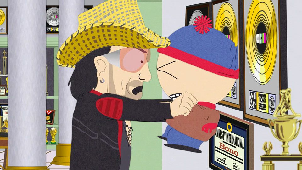 Bono's Sore Spot - Season 11 Episode 9 - South Park