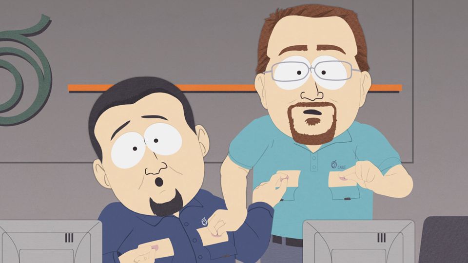 Bummed Out by the Cable Company - Season 17 Episode 2 - South Park