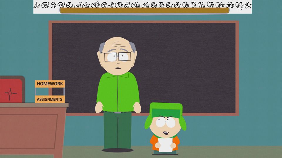 "Cartman Bra" in the Classroom - Season 18 Episode 9 - South Park
