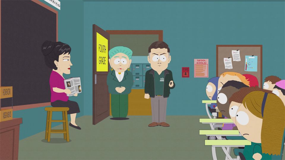 Classroom Inspection - Season 19 Episode 3 - South Park