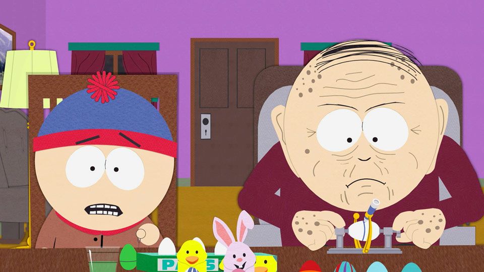 Coloring Eggs for Christ - Season 11 Episode 5 - South Park