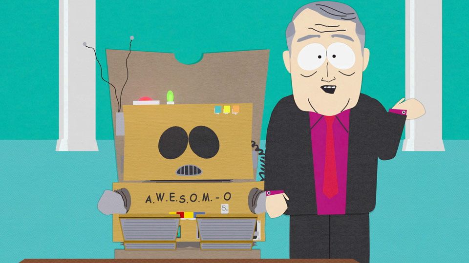 Computerized Automatron - Season 8 Episode 2 - South Park