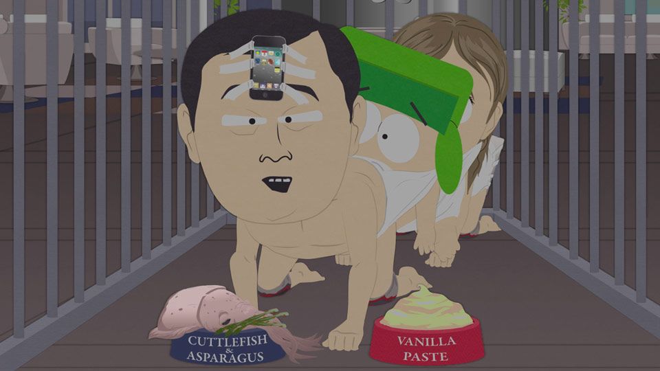 Cuttlefish Is Not Sitting Well - Season 15 Episode 1 - South Park