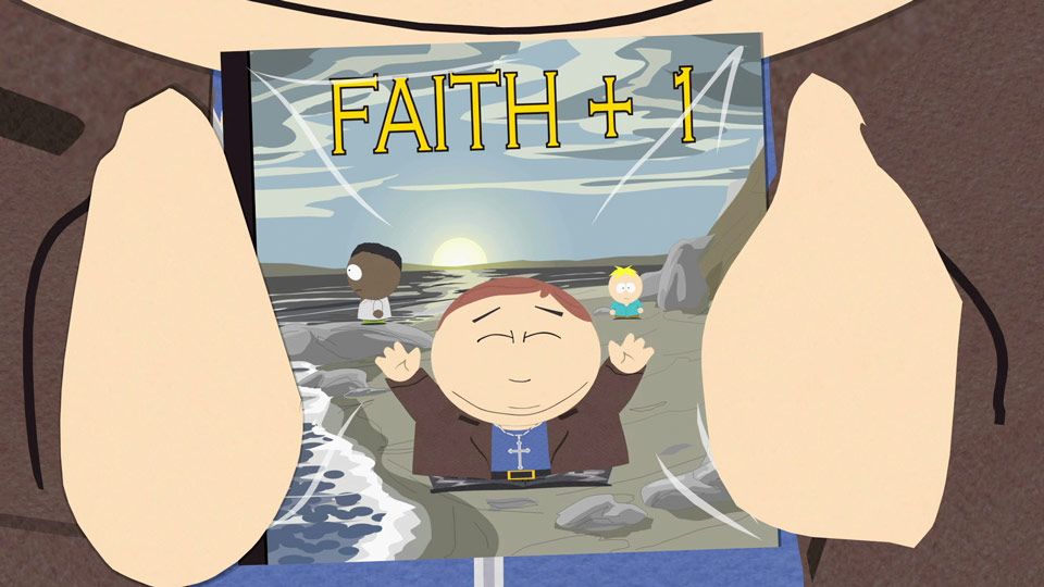 Flashy Inspirational Album Cover - Season 7 Episode 9 - South Park