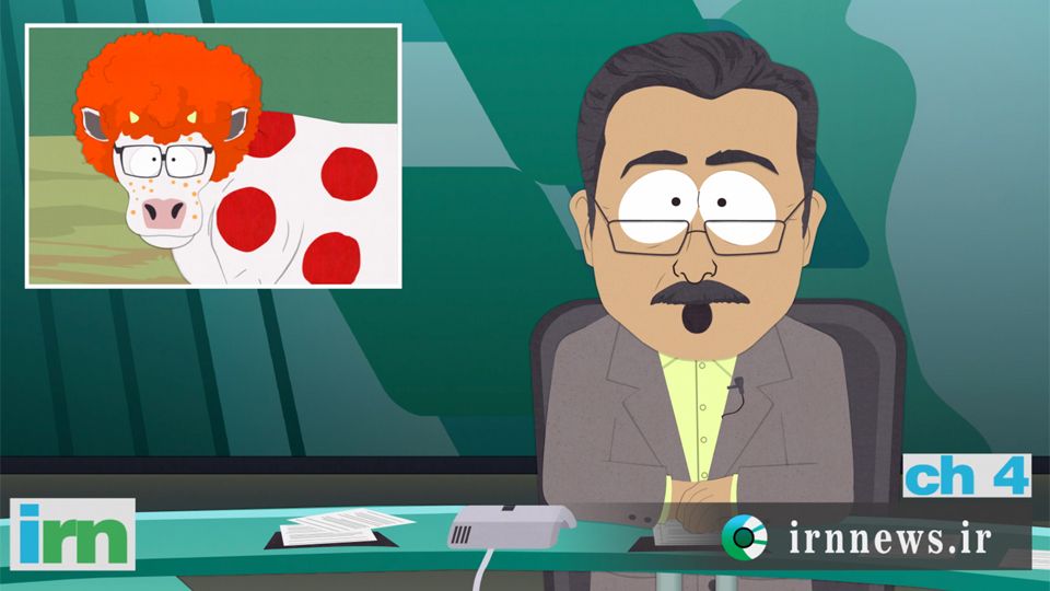 Ginger Cow In The News - Season 17 Episode 6 - South Park