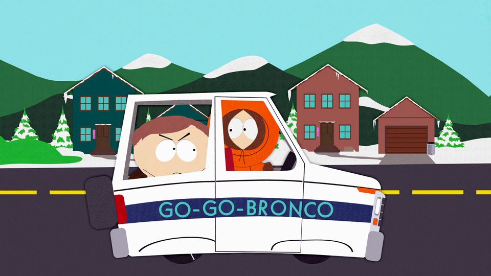 Go-Go Action Bronco - Season 4 Episode 1 - South Park