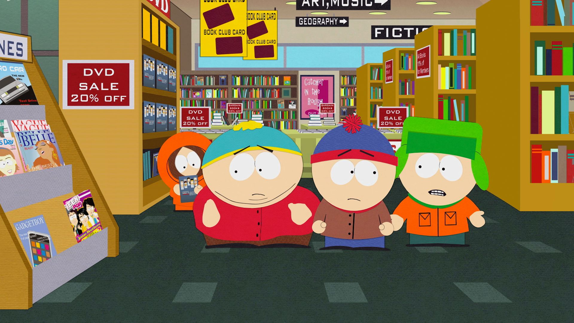 Hold Tight Buddy - Season 13 Episode 1 - South Park