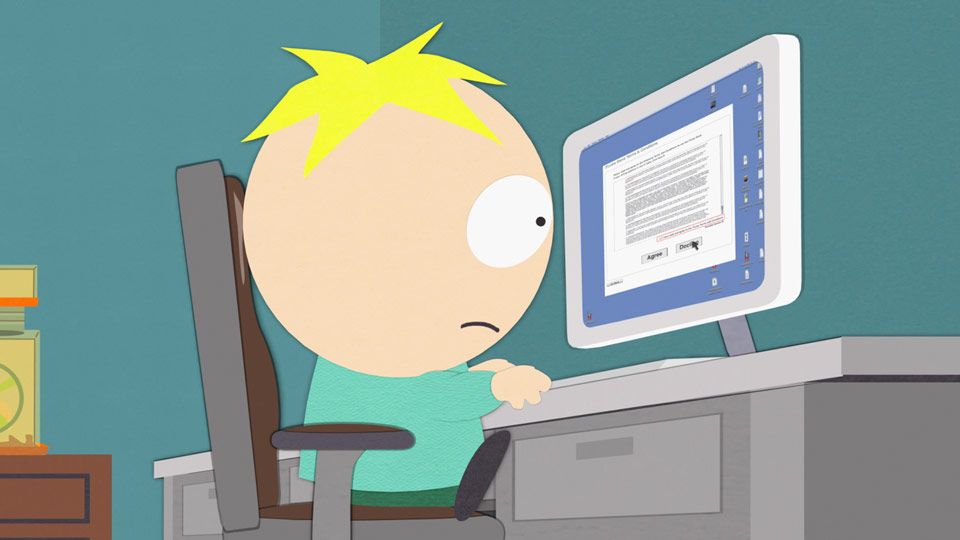 I'm Gonna Click... Decline - Season 15 Episode 1 - South Park