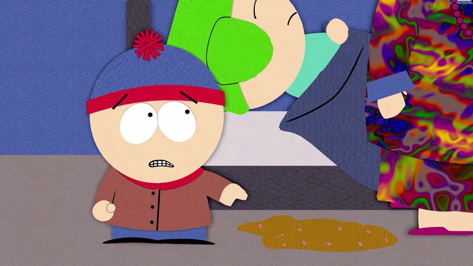 Kyle Vomits - Season 4 Episode 7 - South Park
