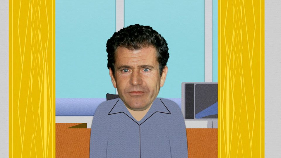 Mel Gibson is Crazy - Season 8 Episode 4 - South Park