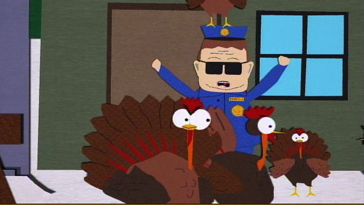 Mutant Turkeys Are Back - Season 1 Episode 9 - South Park
