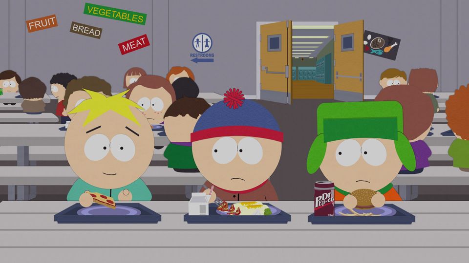 Occupying the Cafeteria - Season 15 Episode 12 - South Park