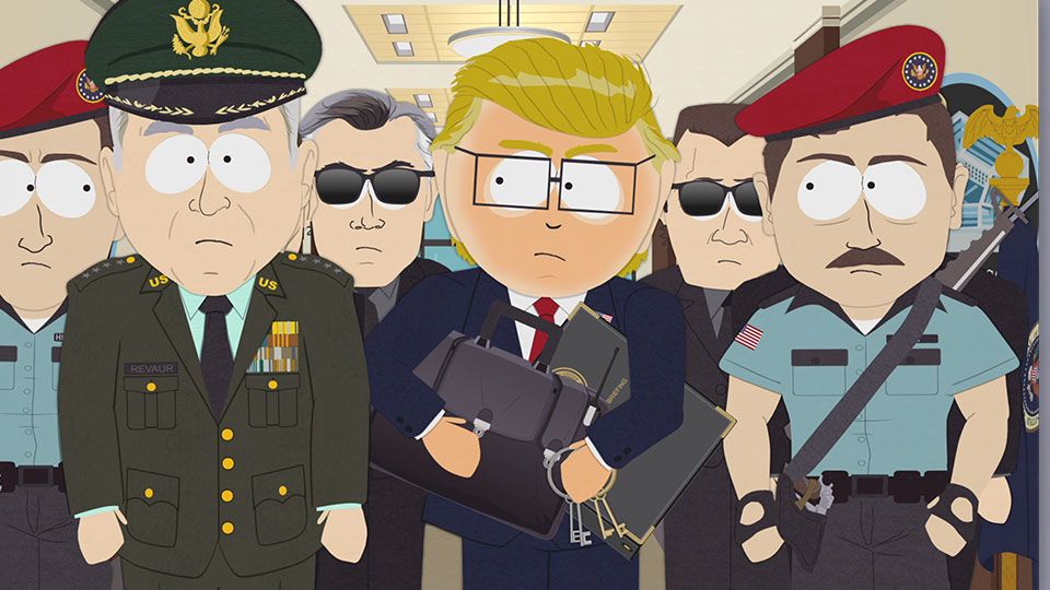 Pentagon Tour - Season 20 Episode 8 - South Park