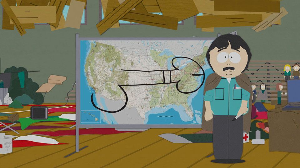 Randy's Map Drawing - Season 9 Episode 8 - South Park