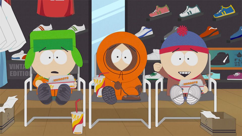 Shoes and Chicken Nuggets - Season 19 Episode 9 - South Park
