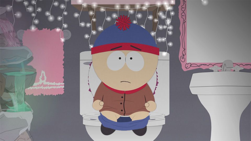 Stan's Bathroom - Season 18 Episode 3 - South Park