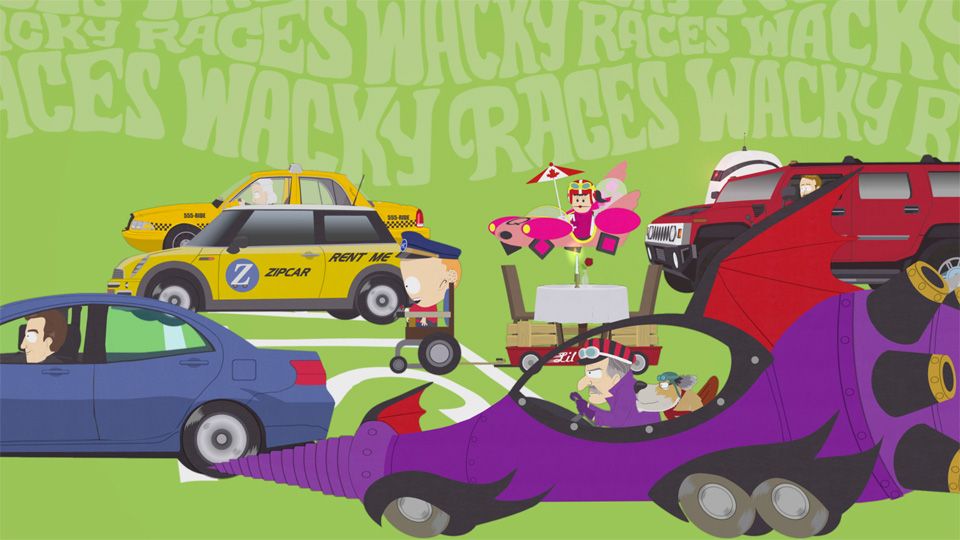 The Wacky Races Begin - Season 18 Episode 4 - South Park