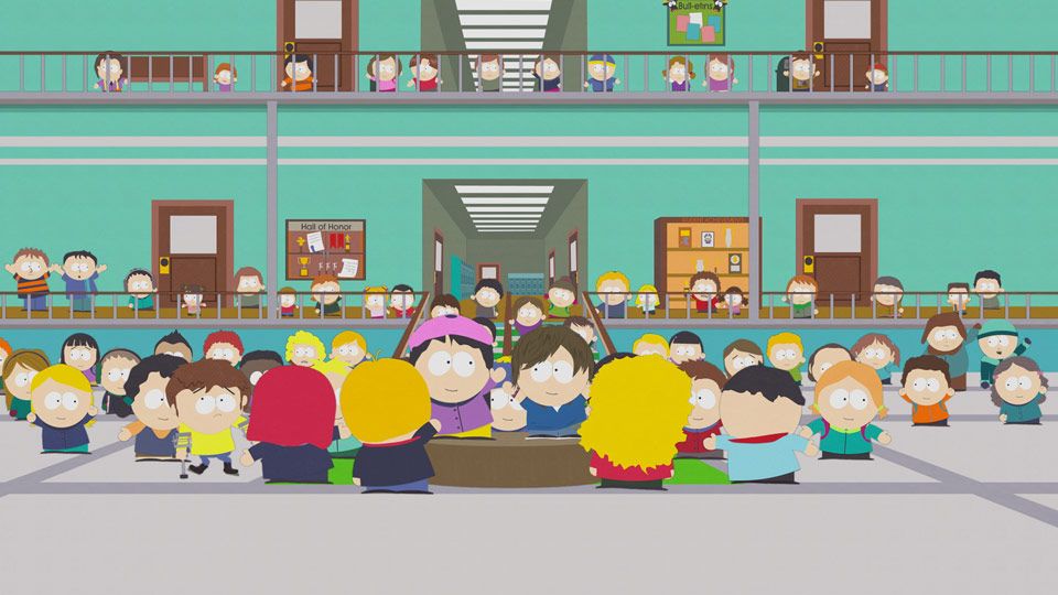 Together At School Again. Forever. - Season 12 Episode 13 - South Park