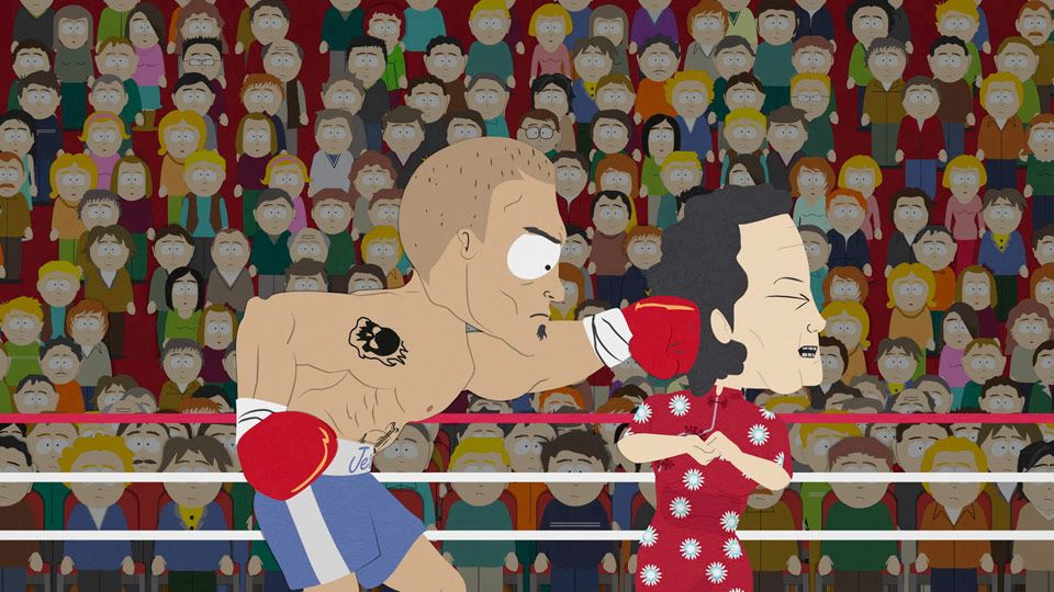 Wing on The Contender - Season 9 Episode 3 - South Park