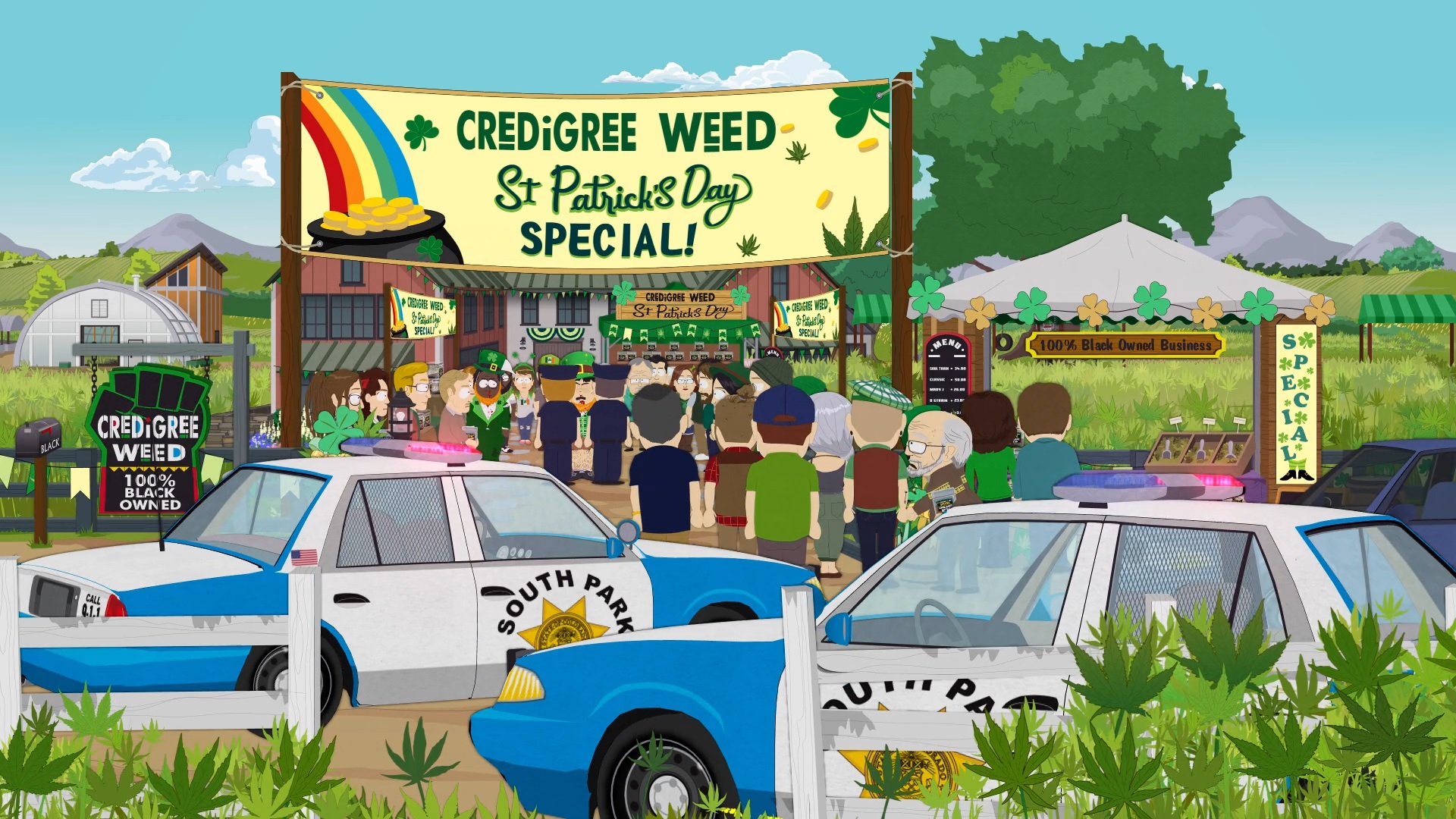 Credigree Weed St. Patrick's Day Special - Seizoen 25 Aflevering 6 - South Park