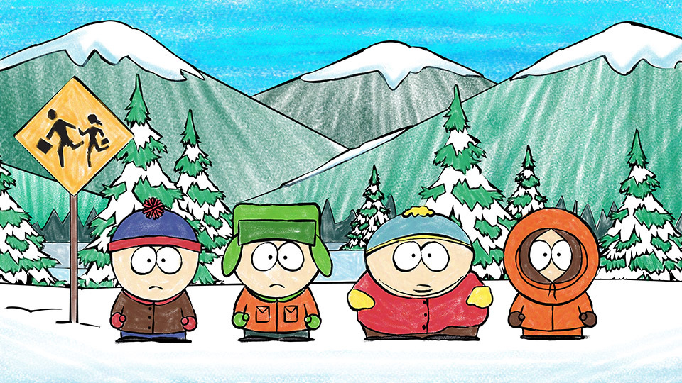 South Park Coloring Page - South Park